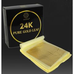 Lá Dát Dát Vàng 9.33cm - Vàng Nguyên Chất Dùng Trang Trí Nội Thất, Đồ Thờ và Phong Thủy - 500 Lá/Quỳ