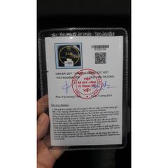 Lá Dát Dát Vàng 9.33cm - Vàng Nguyên Chất Dùng Trang Trí Nội Thất, Đồ Thờ và Phong Thủy - 500 Lá/Quỳ