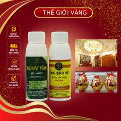 Combo Keo Phủ Gốc Nước 100ml - Dát Vàng Đồ Handmade, Sáng Tạo Nghệ Thuật, Văn Phòng Phẩm, DIY Decor