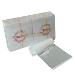 500 Lá Bạc Trang Trí Silver - Dát Bạc Chống Ô Xi Hóa, Dễ Thi Công, 8x8cm, Chất Liệu Đa Dạng, Gói 500 Lá