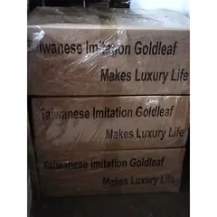 Lá vàng 24K công nghiệp TQ - 30000 lá cho trang trí nội thất, dát vàng bàn ghế, tượng Phật, đồ thờ - Sang trọng, dễ sử dụng.
