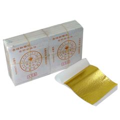 1000 Lá Vàng Công Nghiệp A Hào Quang Giòn 9x9 cm - Chất Liệu Dễ Dùng Cho Trang Trí Nội Thất, Không Ô Xi Hóa, Giá Rẻ