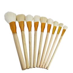 Chổi lông thỏ cao cấp S15/S20 - Dụng cụ dát vàng mềm mịn, không xước bề mặt, cho thợ thi công chuyên nghiệp