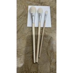 Chổi lông thỏ cao cấp S15/S20 - Dụng cụ dát vàng mềm mịn, không xước bề mặt, cho thợ thi công chuyên nghiệp