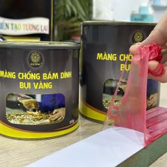 Màng Chống Bám Bụi Vàng 500g - Giải Pháp Tiết Kiệm Thời Gian Bảo Vệ Bề Mặt Dát Vàng Hiệu Quả