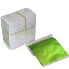 9 Lá Vàng Công Nghiệp Đa Sắc 9x9cm - Dụng Cụ Dát Vàng Trang Trí Nội Thất Độc Đáo, Thích Hợp Cho Gỗ, Thủy Tinh, Kim Loại