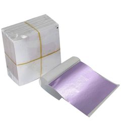 9 Lá Vàng Công Nghiệp Đa Sắc 9x9cm - Dụng Cụ Dát Vàng Trang Trí Nội Thất Độc Đáo, Thích Hợp Cho Gỗ, Thủy Tinh, Kim Loại