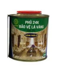 TP B Phủ Bảo Vệ Lá Vàng 24K - Chống Xước, Giữ Màu Chất Lượng Cao, Dụng Cụ Tiện Ích Cho Nghệ Thuật Sơn Nhũ