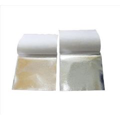 Bộ Combo Dát Bạc Gốc PU - Keo 24K, 100 Lá Bạc & Dụng Cụ Vệ Sinh Cho Gỗ, Kim Loại, Nhựa - Tạo Bóng Đẹp Hoàn Hảo