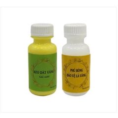 Keo Dát Vàng Gốc Nước 30ml - Dán Lá Vàng Trang Trí Đồ Gỗ, Xi Măng, Hoa Quả, Giấy, Nhanh Khô, Không Mùi - Xuất Xứ Đài Loan