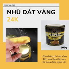 Nhũ Dát Vàng 24K 500g - Dùng Trang Trí Nội Thất & Ngoại Thất, Đẹp Bền Lâu, Phụ Kiện Nghệ Thuật Giới Thiệu