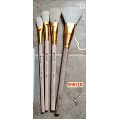 Bộ Combo Dát Vàng Gốc PU Siêu Rẻ - 500 Lá Vàng A Gold, 100ml Keo, Chổi & Bông Chà Vàng - Dụng Cụ Nghệ Thuật Tiện Lợi