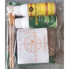 Bộ 500 Lá Vàng 2B Màu Vàng Đậm - Dùng Dát Vàng Trên Mọi Chất Liệu, Sáng Bóng, Dễ Thực Hiện