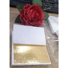 Combo Dát Vàng 24K - Bao Gồm Keo Dán Vàng, Lá Vàng, Chổi và Bút, Phù Hợp Với Kim Loại, Gỗ, Đá, Thủy Tinh - Dụng Cụ Thủ Công Nghệ Cao