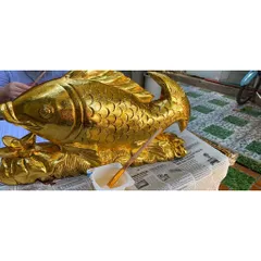 Bộ Combo 500 Lá Vàng Bạc Kèm Keo Phủ Bảo Vệ - Phụ Kiện Dát Vàng Cho Gỗ, Nhựa, Kim Loại