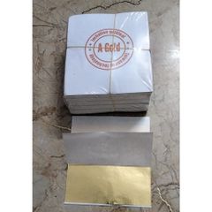 500 Lá Vàng A Gold Giá Rẻ - Dát Vàng Đẹp Trên Gỗ, Thủy Tinh, Nhựa và Kim Loại - Dụng Cụ Trang Trí Nội Thất Chất Lượng Cao