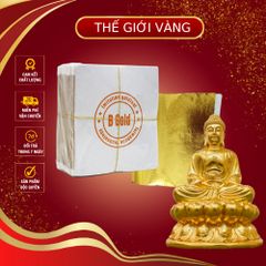 Set 500 Lá Vàng B Gold Ánh Kim - Dát Vàng Đồ Trang Trí, Nội Thất, Tượng Phật, Thủ Công Mỹ Nghệ Chất Lượng Cao
