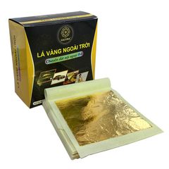 500 Lá Vàng Ngoài Trời 9.33cm - Dát Đồ Ngoại Thất Bền Màu Cho Mũ Bảo Hiểm, Xe Đạp, Xe Máy, Ô Tô, Tượng Phật