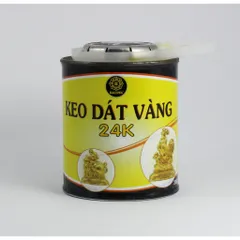 Keo Dán Vàng 24K Siêu Đẹp 500g - Dùng Cho Gỗ, Kim Loại, Thủy Tinh, Gốm Sứ - Dễ Sử Dụng, Không Cần Canh Keo