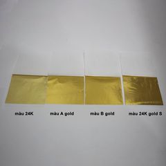 Bộ Combo Dát Vàng 1000 Lá Vàng với Keo Phủ Gốc Nước 200ml - Dùng cho Dừa, Bưởi, Dưa Hấu - Tặng 20g Bông Chà Bóng Vàng