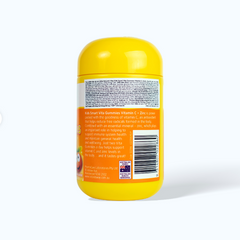 Kẹo Dẻo Kids Smart Vita Gummies Vitamin C + Zinc 60 Viên - Bổ Sung Vitamin và Khoáng Chất Hỗ Trợ Sức Đề Kháng Trẻ Em từ Nature's Way