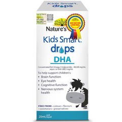 DHA Nhỏ Giọt Kids Smart Drops 20ml - Bổ Sung DHA Cho Trẻ Nhỏ - Dễ Dùng, Pha Sữa, Cháo - Thương Hiệu Nature’s Way Úc