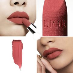 Son Lì Dior Velvet 772 Classic Rosewood Màu Hồng Đất - Son Môi Sang Trọng, Tạo Dáng Tinh Tế, Phong Cách Quyến Rũ