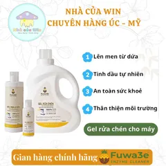 Gel Rửa Chén Fuwa3e 2 Lít - Sạch Đến Từng Chi Tiết, Loại Bỏ Dầu Mỡ, Khử Mùi Hôi Cho Máy Rửa Chén