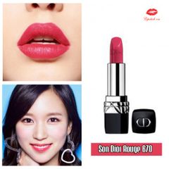 Son Dior Rouge 776 Soiree A Rio - Son Môi Hồng Đỏ Chính Hãng, Sang Trọng, Chất Lượng Cao, Phù Hợp Mọi Loại Da