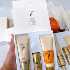 Bộ Kem Chống Nắng Whoo Jin Hea Yoon SPF 50+ Chống Nhăn và Giúp Da Sáng Mịn - Mỹ Phẩm Cao Cấp Hàn Quốc Chống Oxy Hóa
