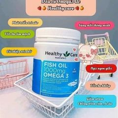 Dầu Cá Healthy Care Fish Oil 1000Mg Omega-3 400 Viên - Tăng Cường Sức Khỏe Tim Mạch và Não Bộ, Bổ Sung Dinh Dưỡng Từ Úc