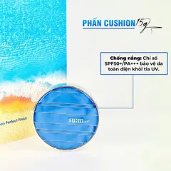Phấn Nước SUM37 Xanh Tone 01 - Kiềm Dầu, Che Khuyết Điểm, Chống Nắng SPF50+ PA+++ Cho Da Dầu & Da Hỗn Hợp