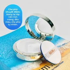 Phấn Nước SUM37 Xanh Tone 01 SPF50+ PA+++ - Kiềm Dầu Tốt Cho Da Dầu & Hỗn Hợp, Cấp Ẩm Nhẹ, Che Phủ Khuyết Điểm
