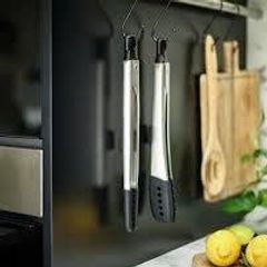 Bộ 2 Kẹp Gắp Thức Ăn Joseph Joseph 10573 Màu Đen - Dụng Cụ Nhà Bếp Cao Cấp, Thiết Kế Elevate Thông Minh, Chịu Nhiệt Tới 270°C