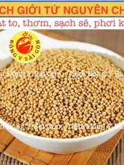 Hạt Bạch Giới Tử 100g - Hỗ Trợ Hô Hấp, Giảm Khó Thở, Thảo Dược Tự Nhiên Từ Rau Cải Canh, Tiệm Đông Y Sài Gòn
