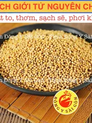 Hạt Bạch Giới Tử 100g - Hỗ Trợ Hô Hấp, Giảm Khó Thở, Thảo Dược Tự Nhiên Từ Rau Cải Canh, Tiệm Đông Y Sài Gòn