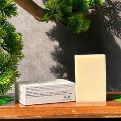 Xà bông dừa Escoco 100g - Xà phòng thiên nhiên, tẩy sạch và dưỡng ẩm cho da nhạy cảm, không chất bảo quản, an toàn sức khỏe