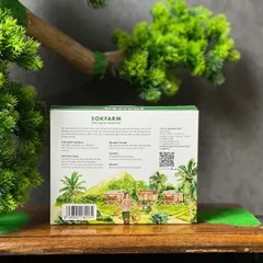 Mật Hoa Dừa Sokfarm Hữu Cơ - Hộp 12 Gói x 15g, Thay Thế Đường Tinh Luyện, Tự Nhiên, Thơm Ngon, Giàu Khoáng Chất, Phù Hợp Với Người Tiểu Đường
