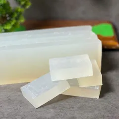 Phôi Xà Phòng Glycerin Escoco - Nguyên Liệu Làm Xà Bông Tự Nhiên Không Cồn, Tùy Chỉnh Sáng Tạo, 200g 500g 1kg