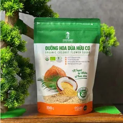 Đường Hoa Dừa Hữu Cơ Sokfarm 300g - Đường Ngọt Tự Nhiên Thay Thế Đường Tinh Luyện, Giàu Khoáng Chất và Axit Amin Cho Sức Khỏe