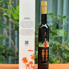 Nước Uống Lên Men Mật Hoa Dừa Sokfarm 375ml - Thức Uống Tự Nhiên, Giàu Khoáng Chất, Phù Hợp Cho Phái Đẹp, Vị Ngọt Thanh, Hậu Vị Chua Dịu