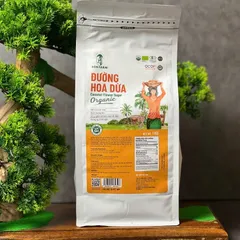 Đường Hoa Dừa Hữu Cơ Organic Sokfarm 1kg - Nguyên Liệu Làm Đẹp và Thay Thế Đường Tinh Luyện, Ít Calo, Dinh Dưỡng Tự Nhiên