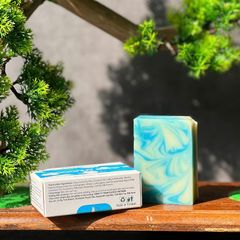 Xà Bông Dừa Bạc Hà Escoco 100g - Sản Phẩm Chăm Sóc Da Tự Nhiên, Làm Sạch Dịu Nhẹ, Không Chất Bảo Quản, Thư Giãn Từ Bạc Hà