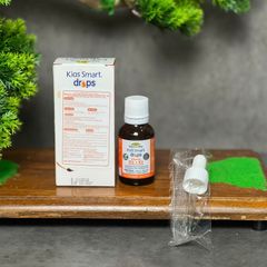 Vitamin D3 + K2 Nature's Way Kids Smart Drops - Hỗ Trợ Hấp Thụ Canxi Và Tăng Cường Sức Đề Kháng Cho Trẻ (11ml)