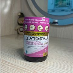 Viên uống Blackmores Pregnancy & Breast - Feeding Gold 60 viên hỗ trợ thai kỳ khỏe mạnh và phát triển trí não cho mẹ và bé