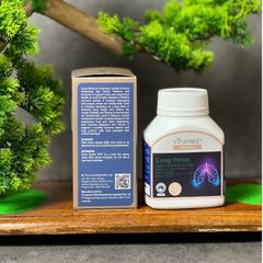 Viên Uống Bổ Phổi Vitatree Lung Detox - Thải Độc Phổi, Tăng Cường Sức Đề Kháng (60 Viên) Nhập Khẩu Chính Ngạch Australia