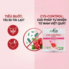 Gói Uống Cranberry Arkopharma Cys-Control 20 Gói | Hỗ Trợ Sức Khỏe Đường Tiết Niệu, Không Đường, Tiện Lợi Từ Pháp
