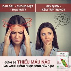 Tinh Chất Bạch Quả Arkopharma Ginkgo Biloba BIO - Hỗ Trợ Tăng Cường Trí Nhớ Dạng Ống Uống, Hộp 20 Ống, Xuất Xứ Pháp