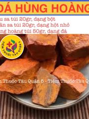 Hùng Hoàng và Thần Sa Chu Sa - Bộ Vật Phẩm Phong Thủy Tạo May Mắn, Bảo Vệ Gia Đình, 90g Tự Nhiên Việt Nam