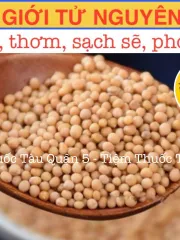 Bạch Giới Tử 100g - Hạt Cải Trắng Hỗ Trợ Giảm Khó Thở, Đờm Nhiều - Thảo Dược Đông Y Chất Lượng Cao